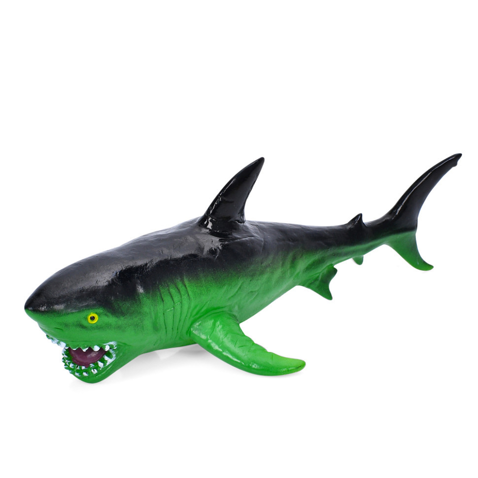 Ігрова фігурка Океанського мешканця "Акула" HY6777-4(Black-Green) 27 см Вінниця - фото 1
