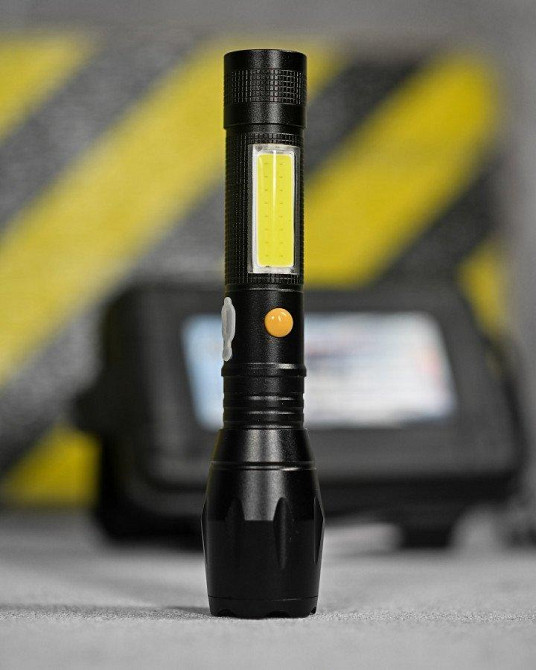 Ліхтарик ручний двосторонній на магніті Одеса - фото 5