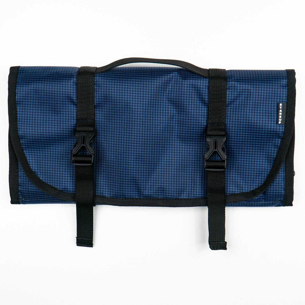 Дорожній несесер органайзер з гачком та дзеркалом для косметики StarsUp ST-L (Синій) Суми - фото 1