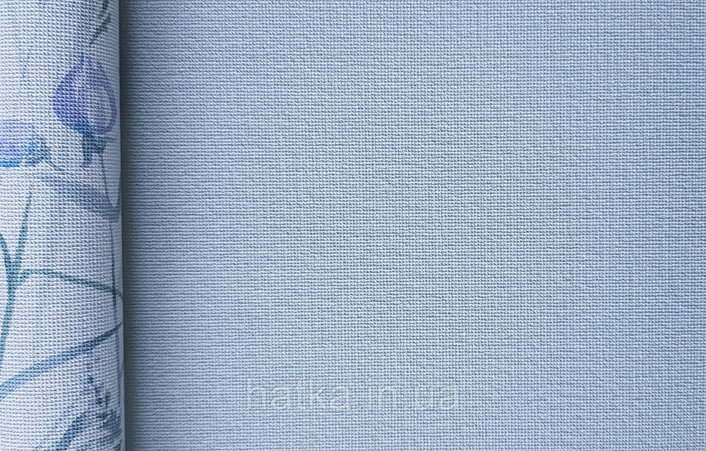 Шпалери вінілові на флізеліні Grandeco Universe метрові однотонні під тканину дрібна крапка бірюзові UR1013 Київ - фото 1