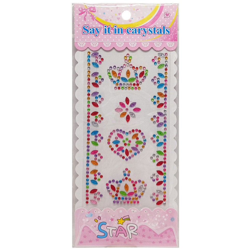 Наклейка камені "Зіроньки" XY-005 для авто, ноутбуків, телефонів Вид 5 Вінниця - фото 1