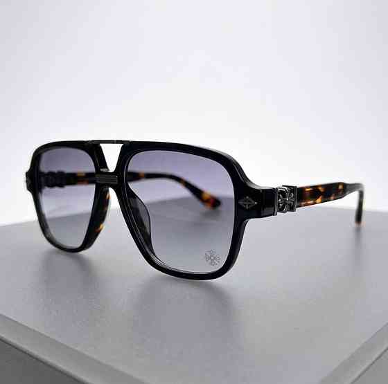 Женские брендовые солнцезащитные очки Chrome Hearts (38260-1) Киев