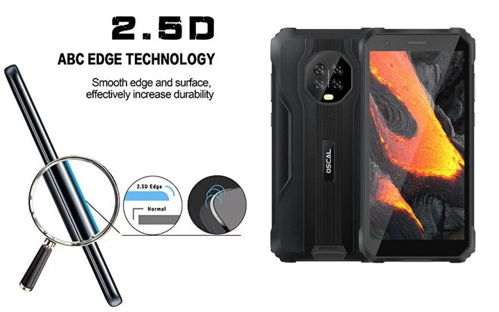 Защитное стекло ArmorGlass для Blackview Oscal S60, Oscal S60 Pro – устойчивое к царапинам и ударам Киев - изображение 2