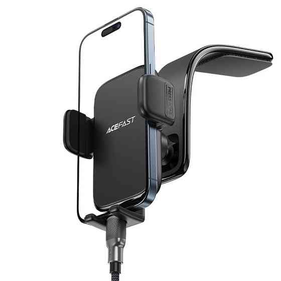 Автотримач для телефона ACEFAST D28 press type car holder for dashboard Black Киев