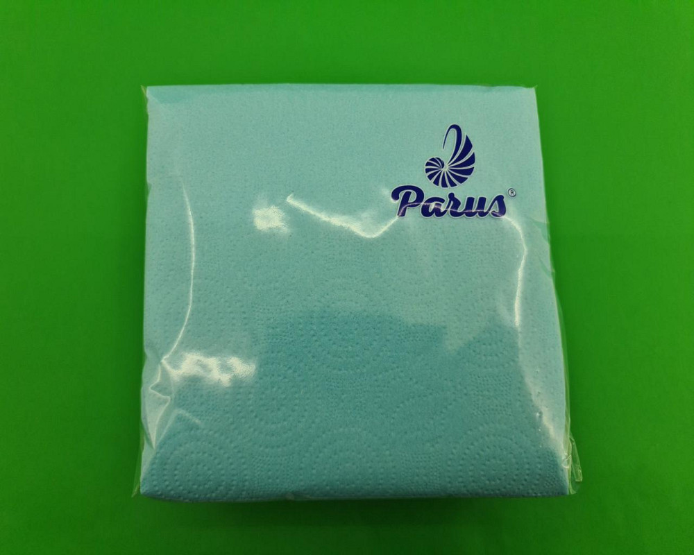 Салфетки бумажные 100лист Одесса Синяя 33х33 (1 пачка) Харьков - изображение 1