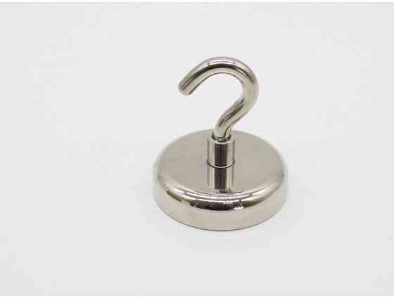 Сильний неодимовий магніт з гачком 75x18 мм до 150 кг Київ