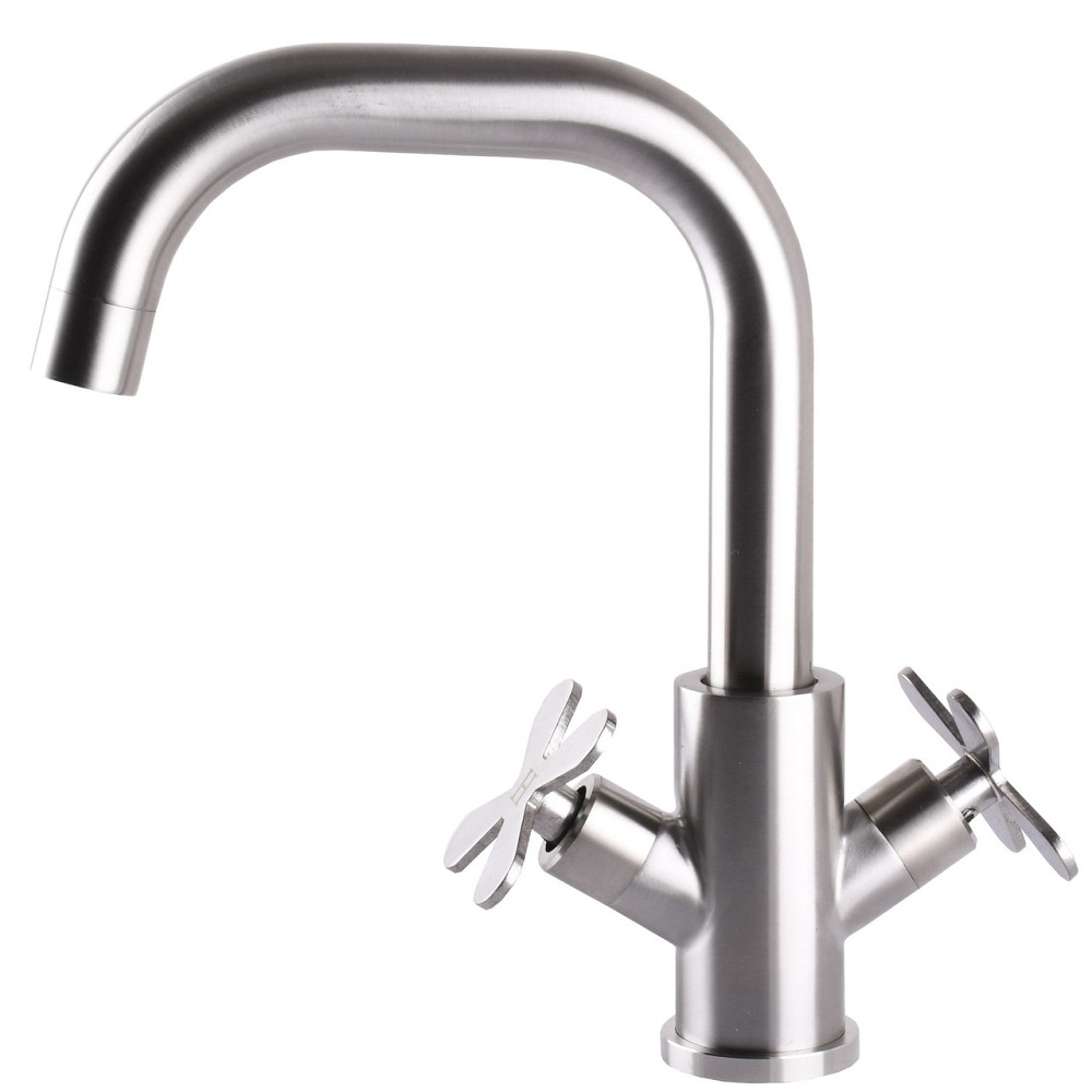 Змішувач для умивальника Globus Lux DUKAT-8 SD8-101S Київ - фото 6