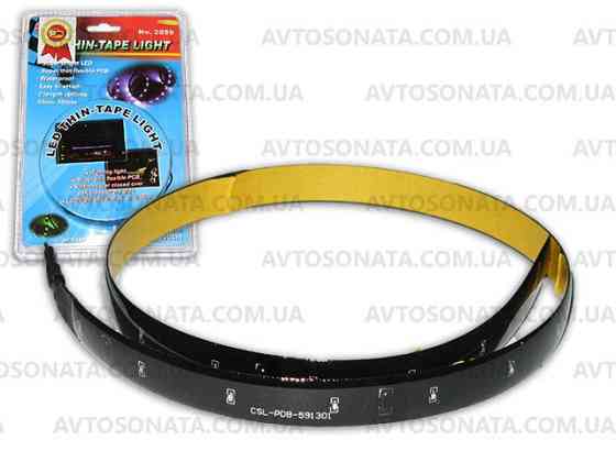 Подсветка гибкая 2059 25LEDx50см Red Винница