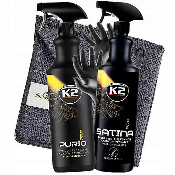 Полироль для пластика K2 Satina Pro Blueberry 1л Ковель