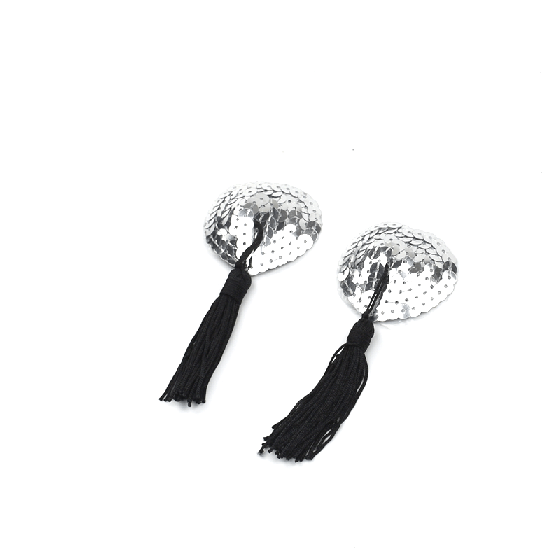 Стікіні з кісточками і паєтками one size сріблястий Київ