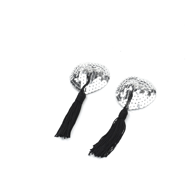 Стікіні з кісточками і паєтками one size сріблястий Київ - фото 4