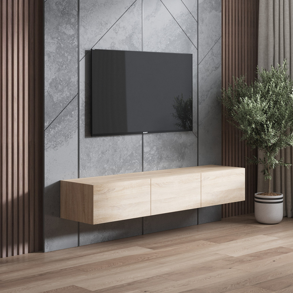 Тумба под телевизор VAYS, навесная тумбочка M-19 Львов - изображение 3