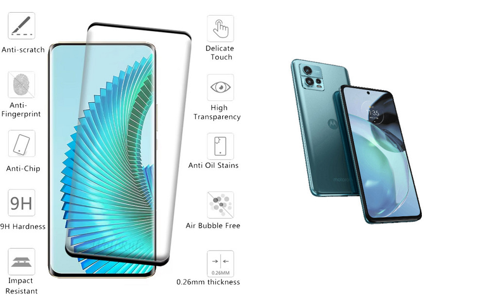 Защитное стекло HyperGlass Pro для Motorola G72 – максимальная чувствительность и защита Киев - изображение 2