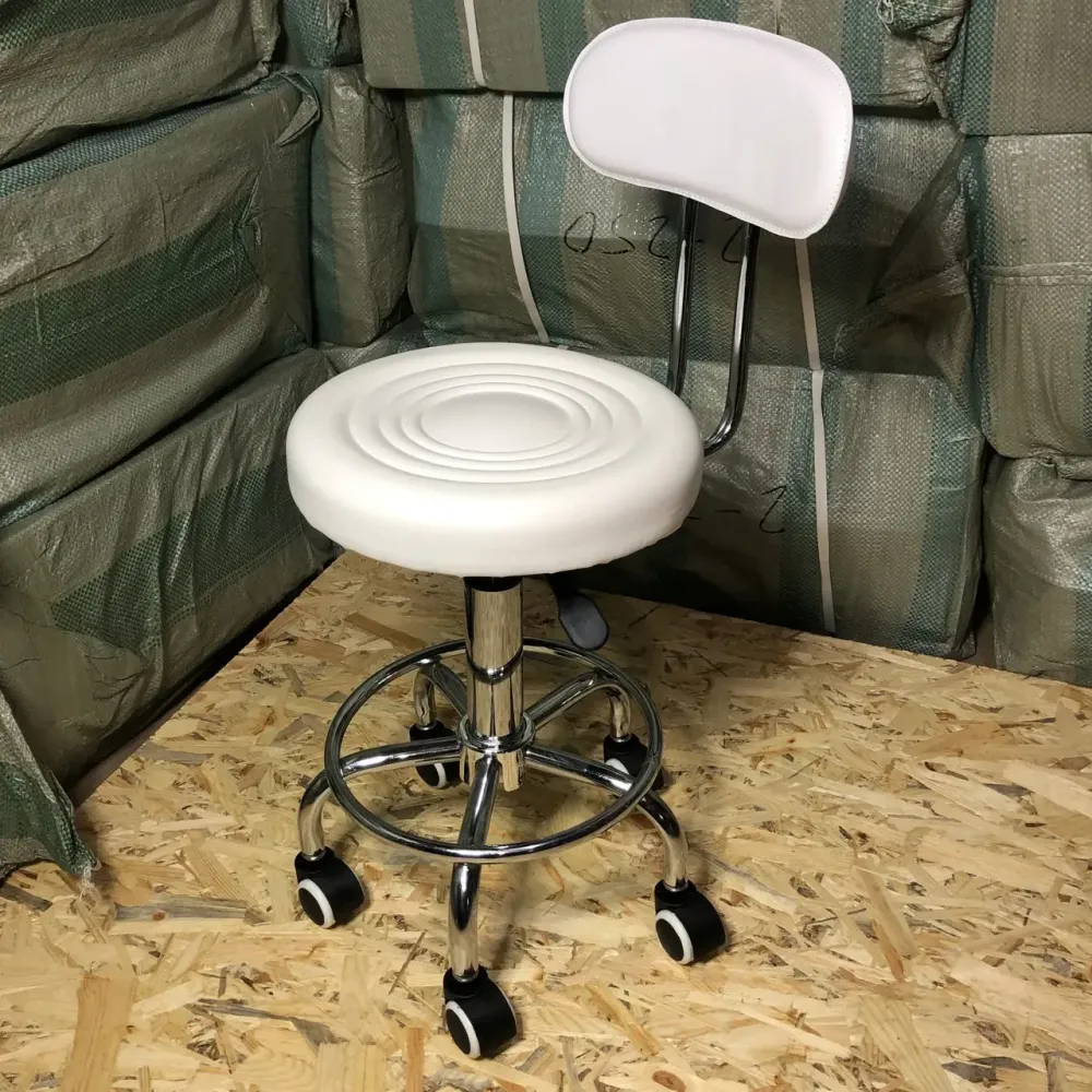 Стілець косметолога зі спинкою Київ - фото 2