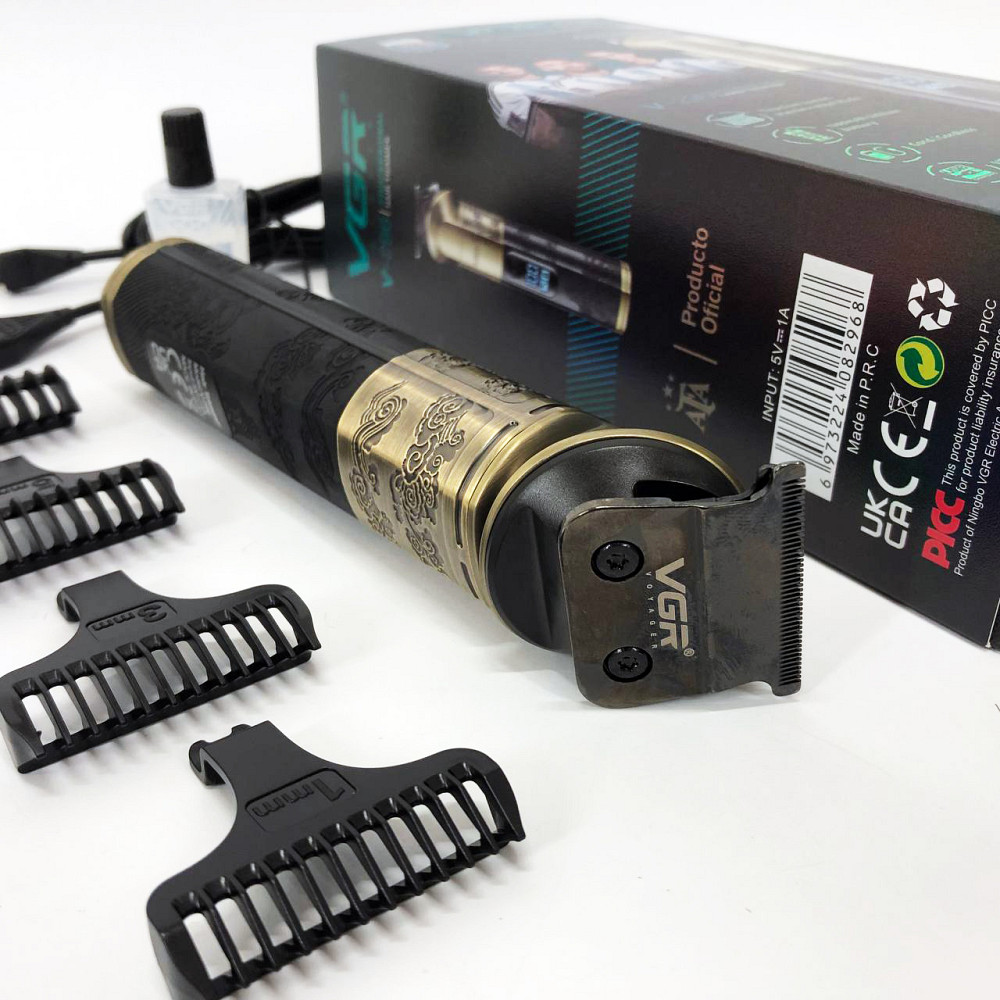 Тример для стрижки волосся потужний VGR V-296, Універсальний тример для стрижки та гоління SG-28 Івано-Франківськ - фото 2