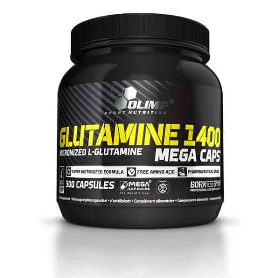 L-Glutamine 1400 mega caps (300 caps) Луцк