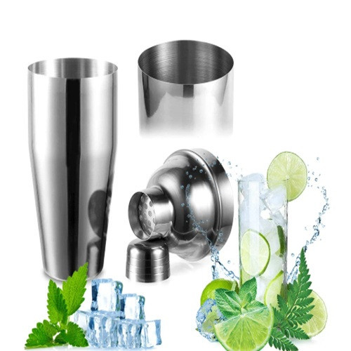 Классический серебристый шейкер для коктейлей Киев - изображение 14