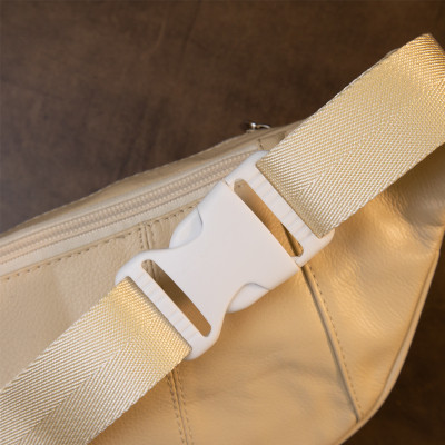 Сумка Vintage Бананка поясная унисекс Белая (20440) Винница - изображение 9