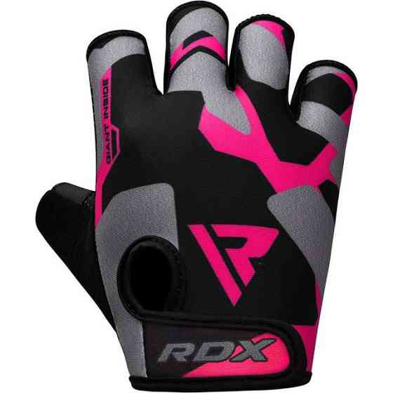 Рукавички для фітнесу RDX F6 Sumblimation PINK M Каменское