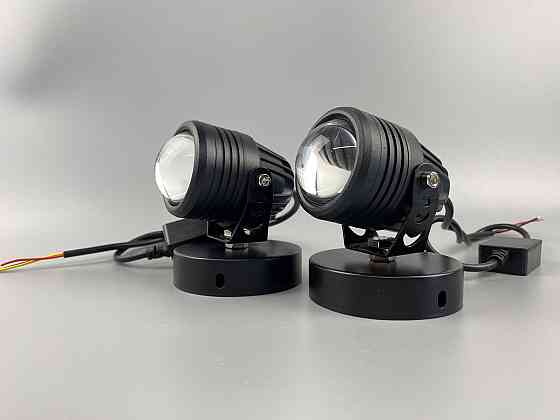 Фари-лінзи LED протитуманні (комплект 2 шт.), 1 фара — 26W реальних ватів, 2 шт. — 52W реальних, 3 дроти Мукачево