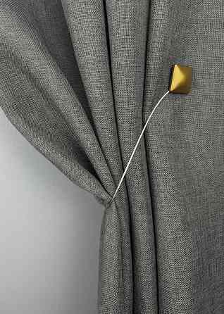 Магніти для штор і гардин Квадрат набір 2 шт Бронзовий (81-282) Київ