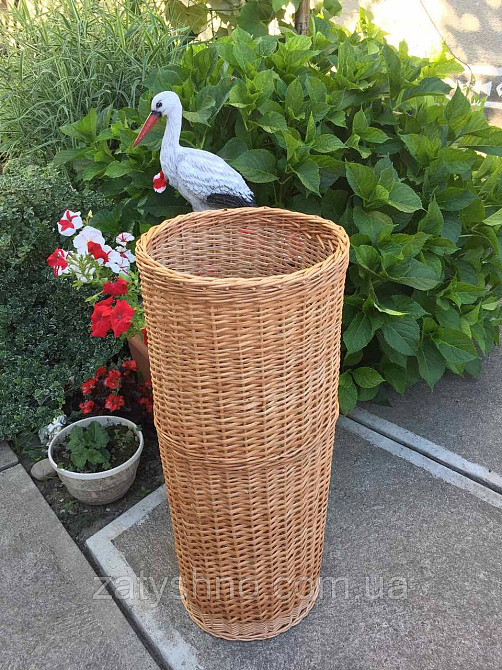 Корзина плетеная  высокая для овощей Киев - изображение 5