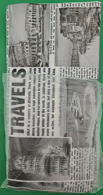 Пакет с петлевой ручкой  ср п 