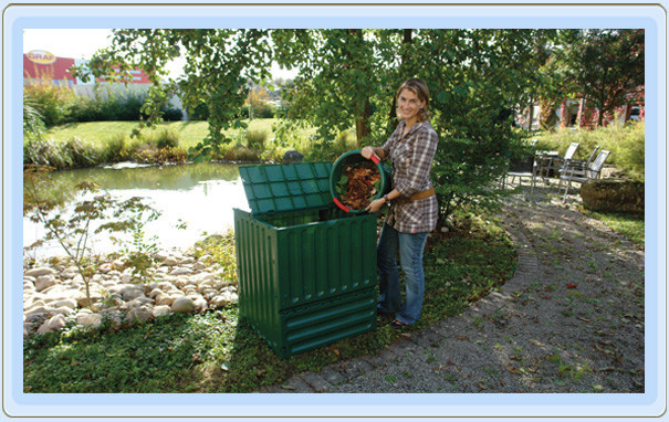 Компостер садовий (компостний бак) Graf Eco King 600 літрів Київ - фото 2