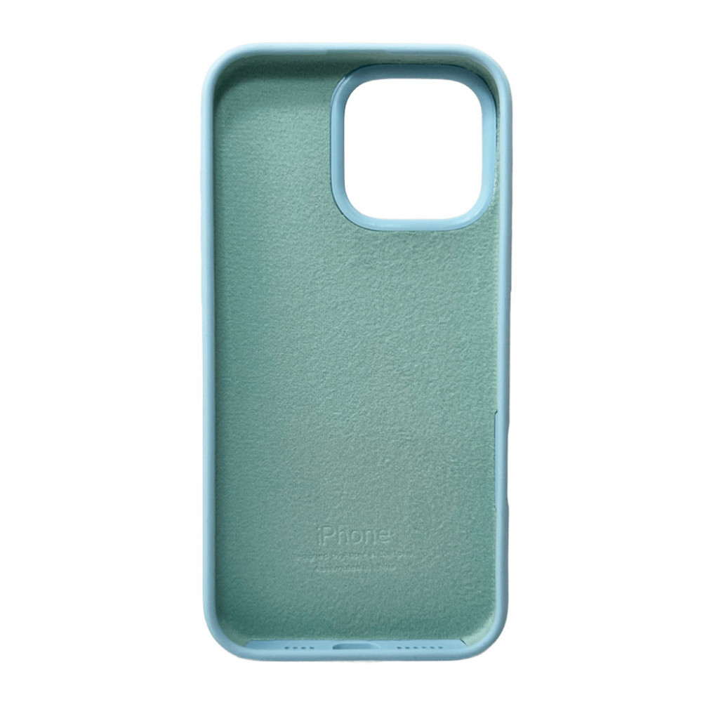 Чохол для смартфона Silicone Full Case AA Open Cam for Apple iPhone 16 Pro Max 27,Mist Blue Киев - изображение 2