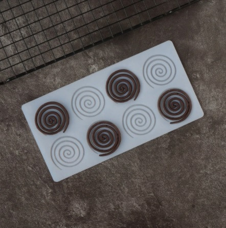 Форма для шоколада выхревая 224 на 115 мм серый Киев - изображение 1