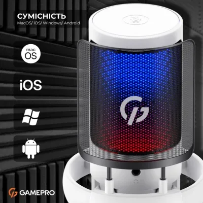 Микрофон GamePro UGM105W White (UGM105W) Винница - изображение 12