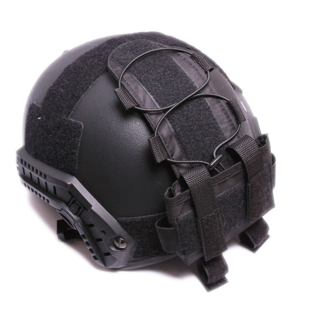 Противовес на каску, подсумок на шлем, сумка для батареи, черный Одесса - изображение 9