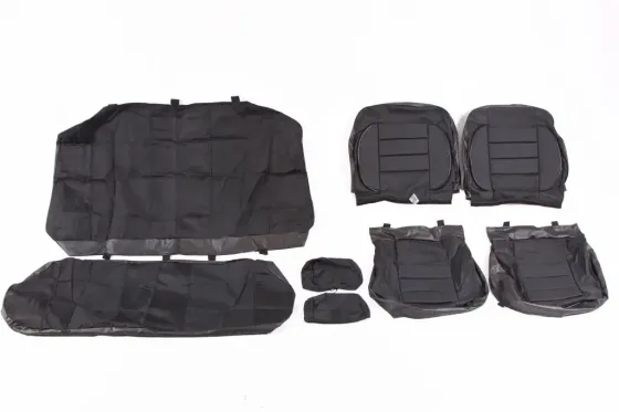 Чихли на сидіннях 2106 Avto-fortuna Пілот з паралоном чорні Вінниця