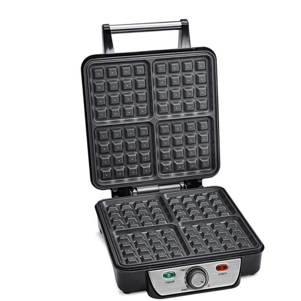 Вафельниця First FA-5305-3 чорний із сріблястим Харків - фото 1