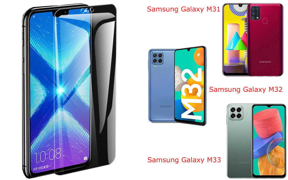 Защитное стекло NeoGlass для Samsung Galaxy M31, Galaxy M32, Galaxy M33 – ультрапрозрачное и устойчивое Киев - изображение 2