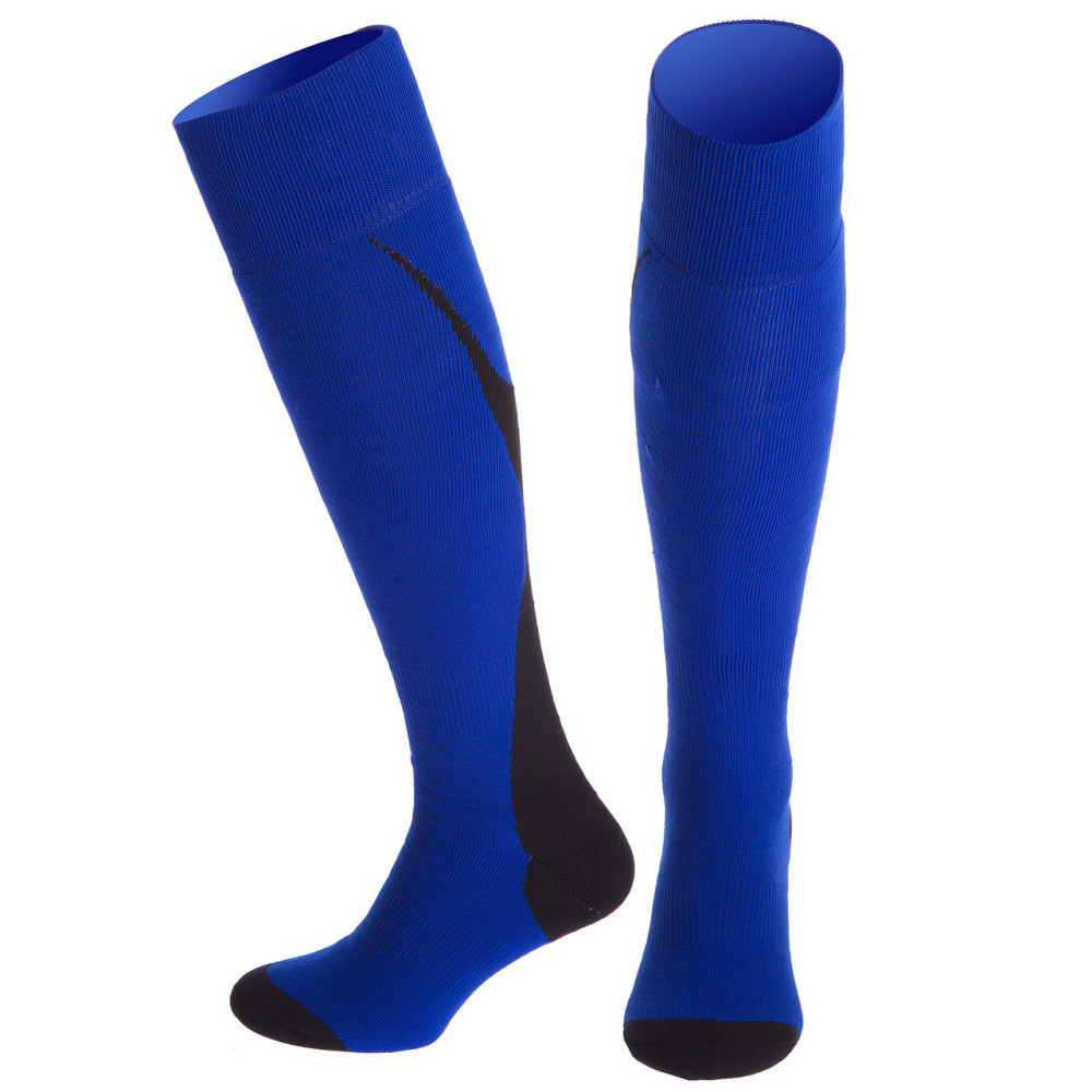 Гетры футбольные взрослые KS-04 L Вишнёвое - изображение 4