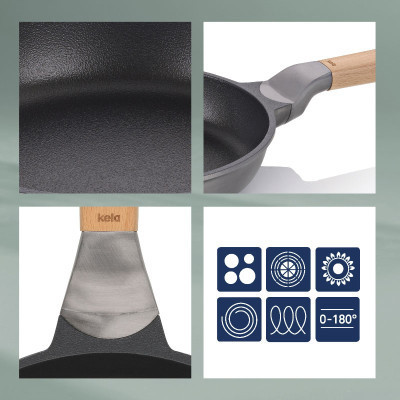 Сковорода Kela Wok Vitana 30 см (10087) Винница - изображение 2