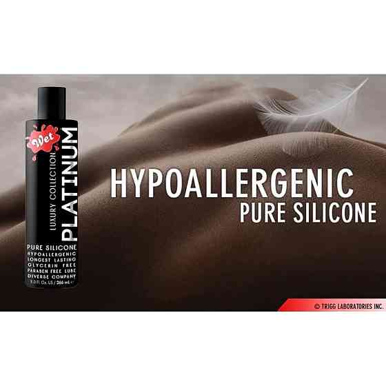 Лубрикант на силиконовой основе Wet Platinum Premium Lubricant, 946 мл Sex Aura Киев