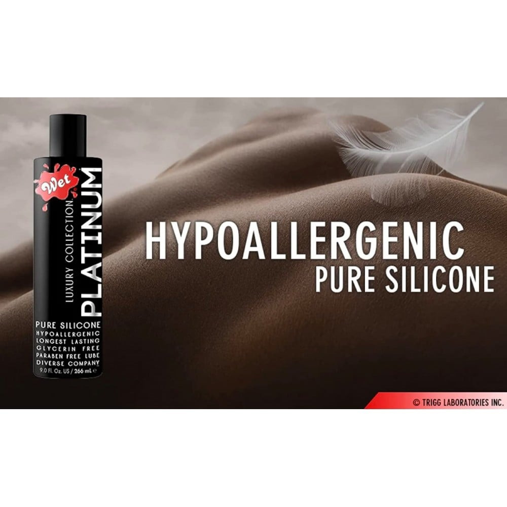 Лубрикант на силиконовой основе Wet Platinum Premium Lubricant, 946 мл Sex Aura Киев - изображение 3