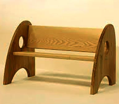 Детская скамейка 