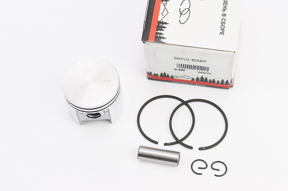 Поршень к-кт MS-210/230 40mm (палець 10mm) Тип 2 (юбка з виточкою) Киев - изображение 1