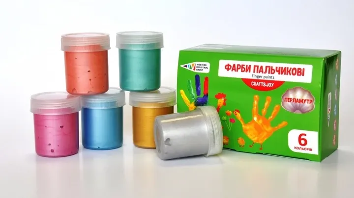 Фарби пальчикові 