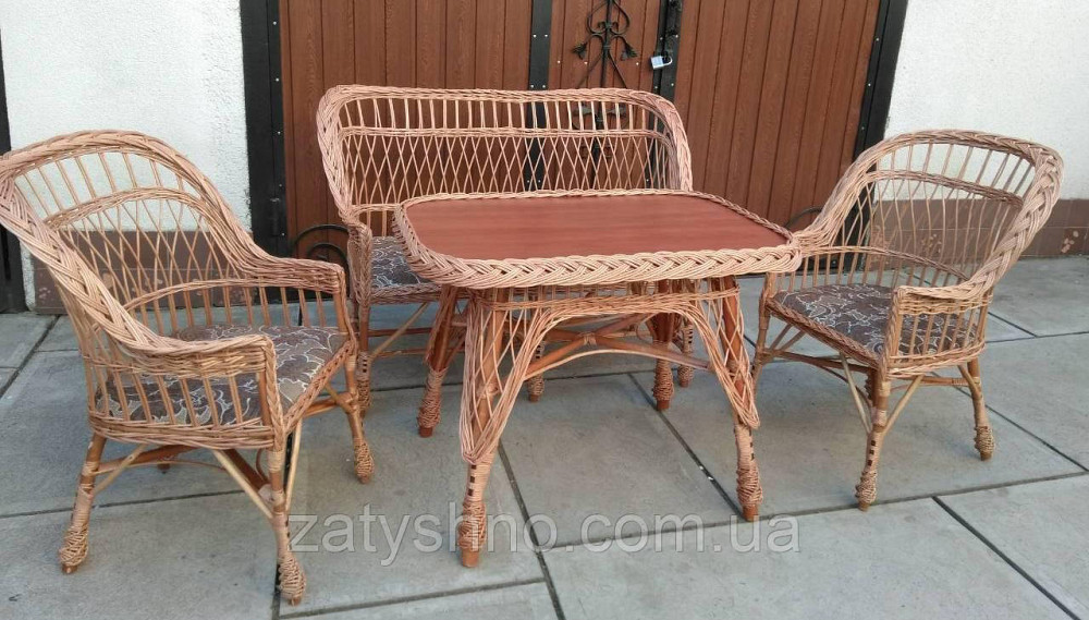 Плетеная мебель для лоджии Киев - изображение 5