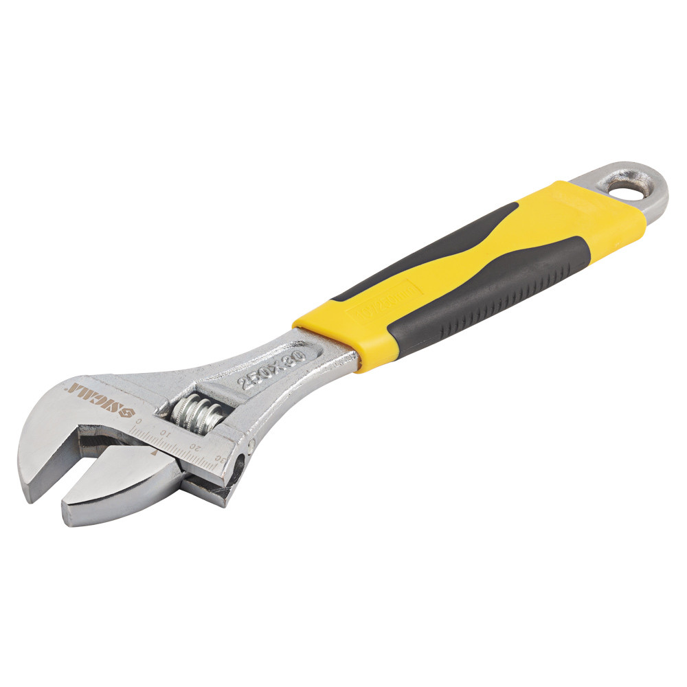 Sigma Ключ разводной 250мм CrV (обрезиненная рукоятка) SIGMA (4101031) Киев - изображение 2