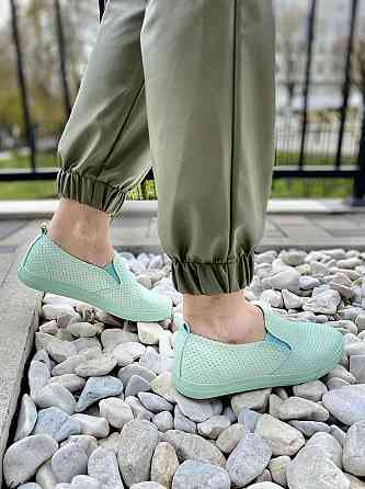 IDEAL Сліпони жіночі IDEAL WX37 бірюзовий (літо, еко-шкіра) (1374) лише 41р. Коломыя