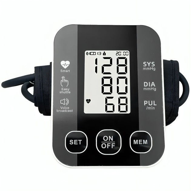 Автоматический тонометр для измерения давления с работой от батареек USB ЖК-дисплеем индикатором заряда XZ-71 Ивано-Франковск - изображение 1