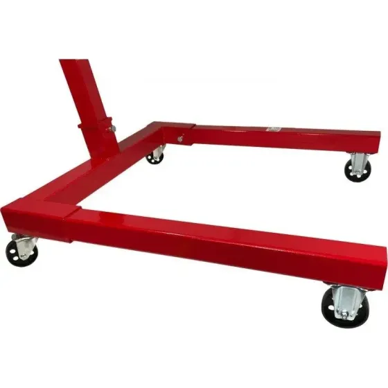 Візок для монтажу важких двигунів VERKE 680 кг технічний стенд для двигунів підкатний для обслуговування моторів Львів