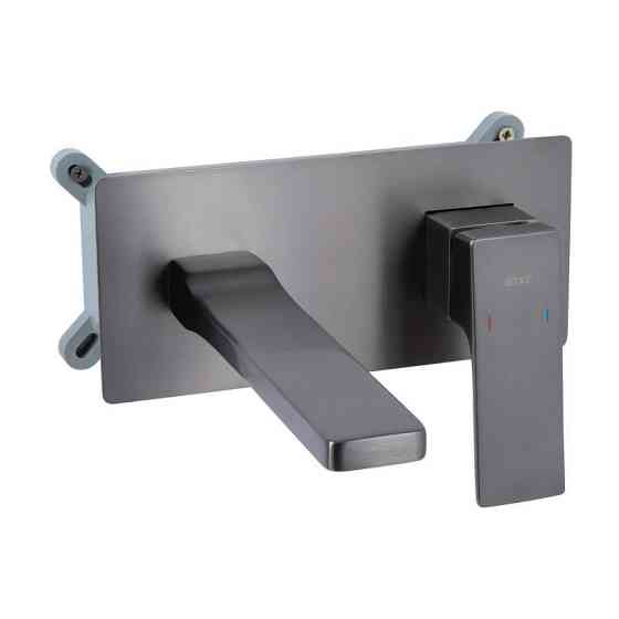 Смеситель для раковины Qtap Gemini скрытого монтажа QTGEM273GMB45695 Gunmetal Black PVD Харьков