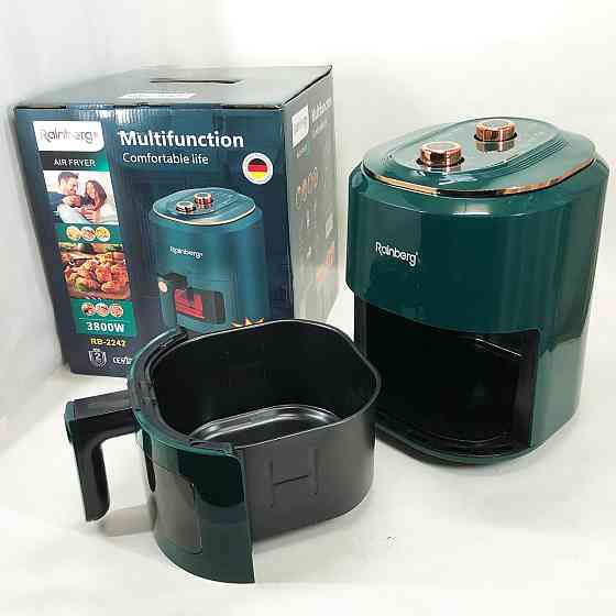 Аерогриль повітряний, Електроприлад для смаження без олії, Аерофрітюрниця-мультипіч для дому TI-75 Івано-Франківськ