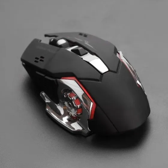 Бездротова ігрова безшумна миша Gaming Mouse Silent Professional FPS SHOOTER (RGB підсвічування, 800-1600 DPI) Одеса